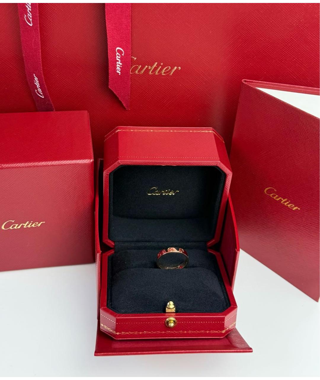 CARTIER Золотое кольцо из розового золота, фото 3