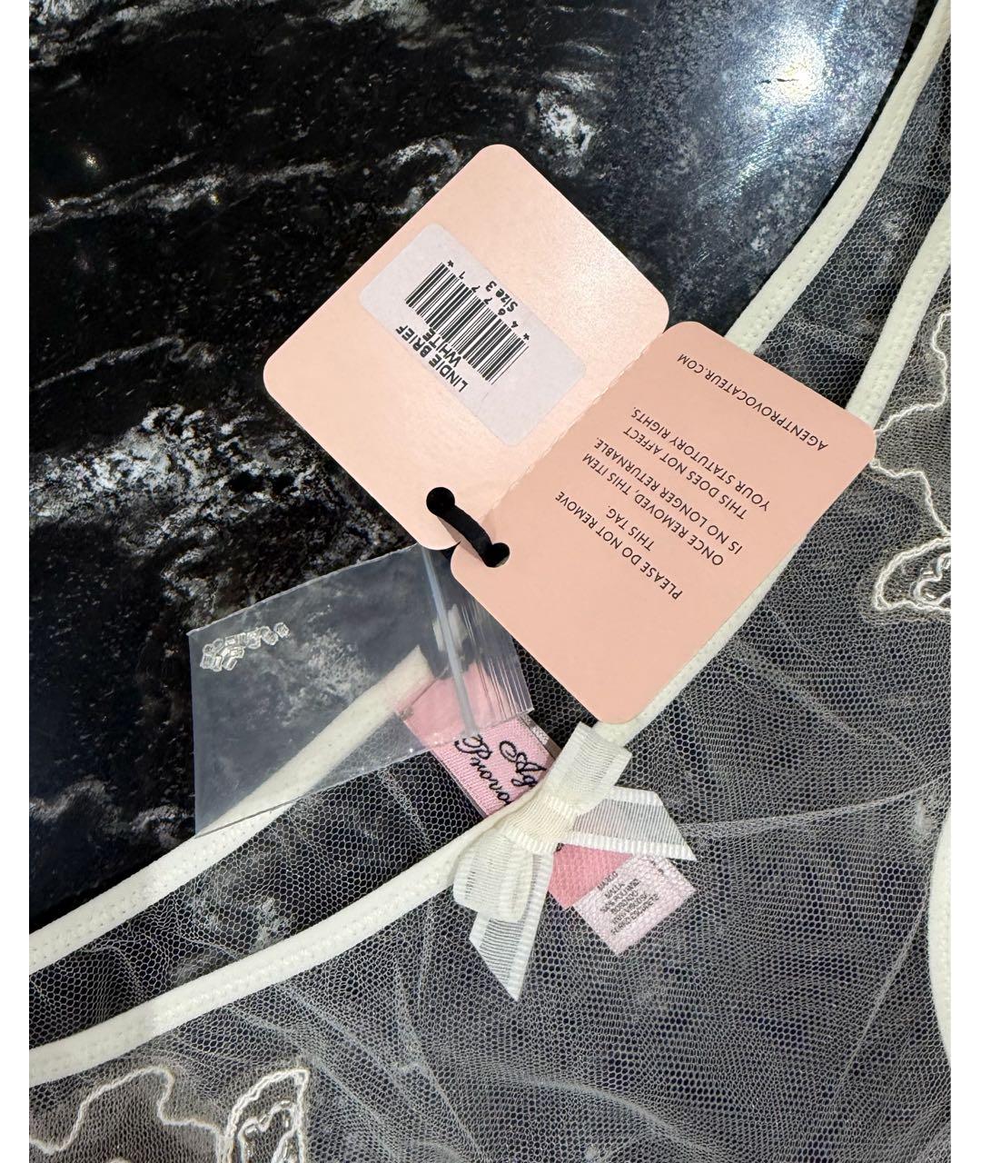 AGENT PROVOCATEUR Белые трусы, фото 5