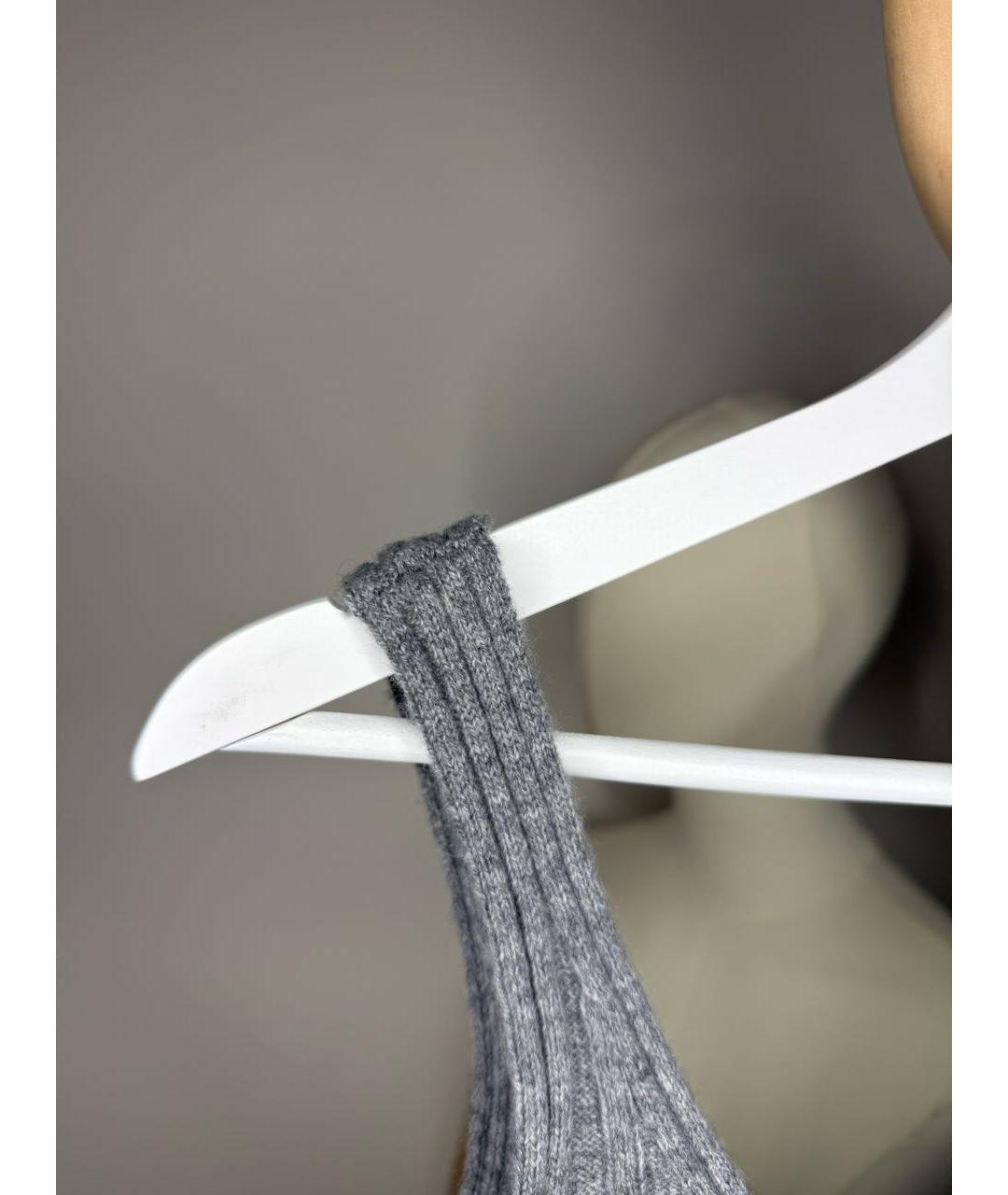 COS Серый кашемировый джемпер / свитер, фото 8
