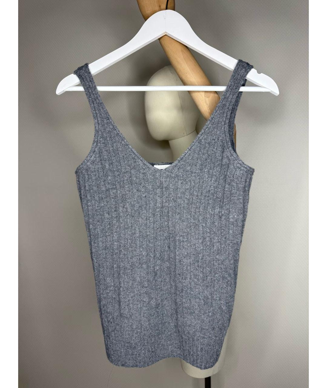 COS Серый кашемировый джемпер / свитер, фото 9