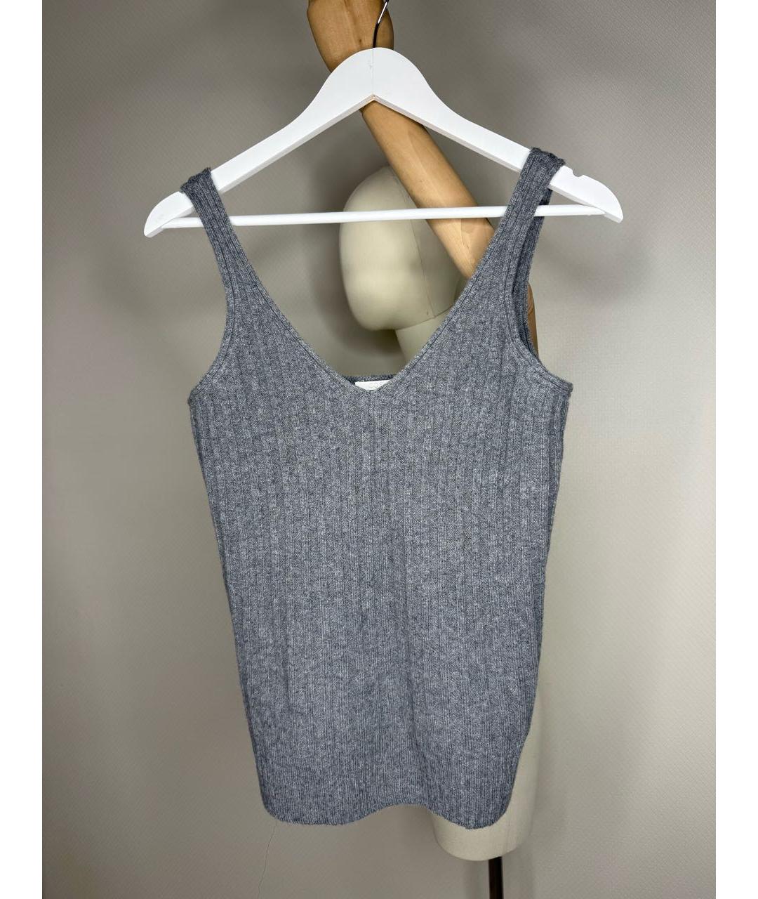 COS Серый кашемировый джемпер / свитер, фото 7