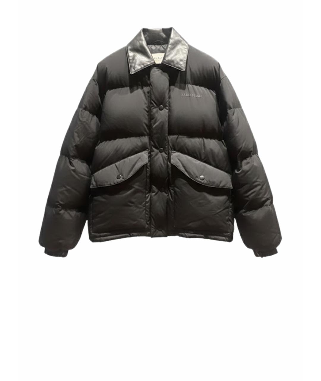 MIU MIU Черный полиэстеровый пуховик, фото 1