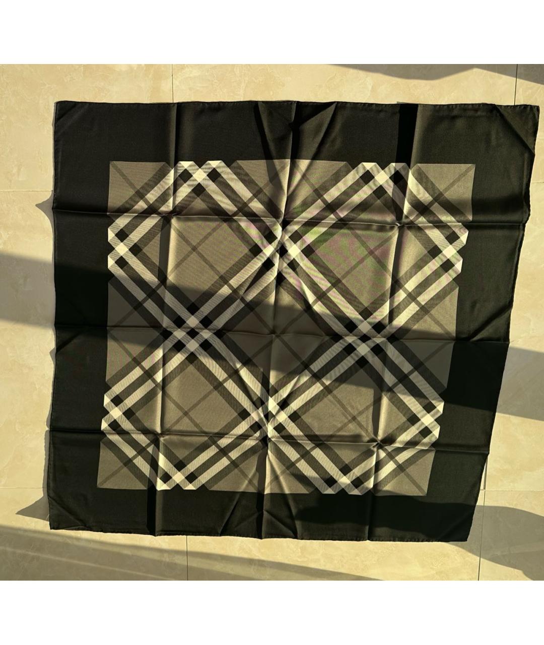 BURBERRY Мульти шелковый платок, фото 5