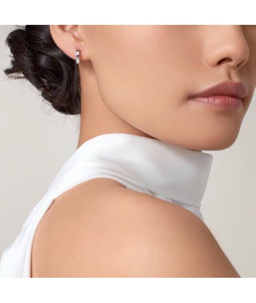 CARTIER Серебряные серьги из белого золота, фото 4