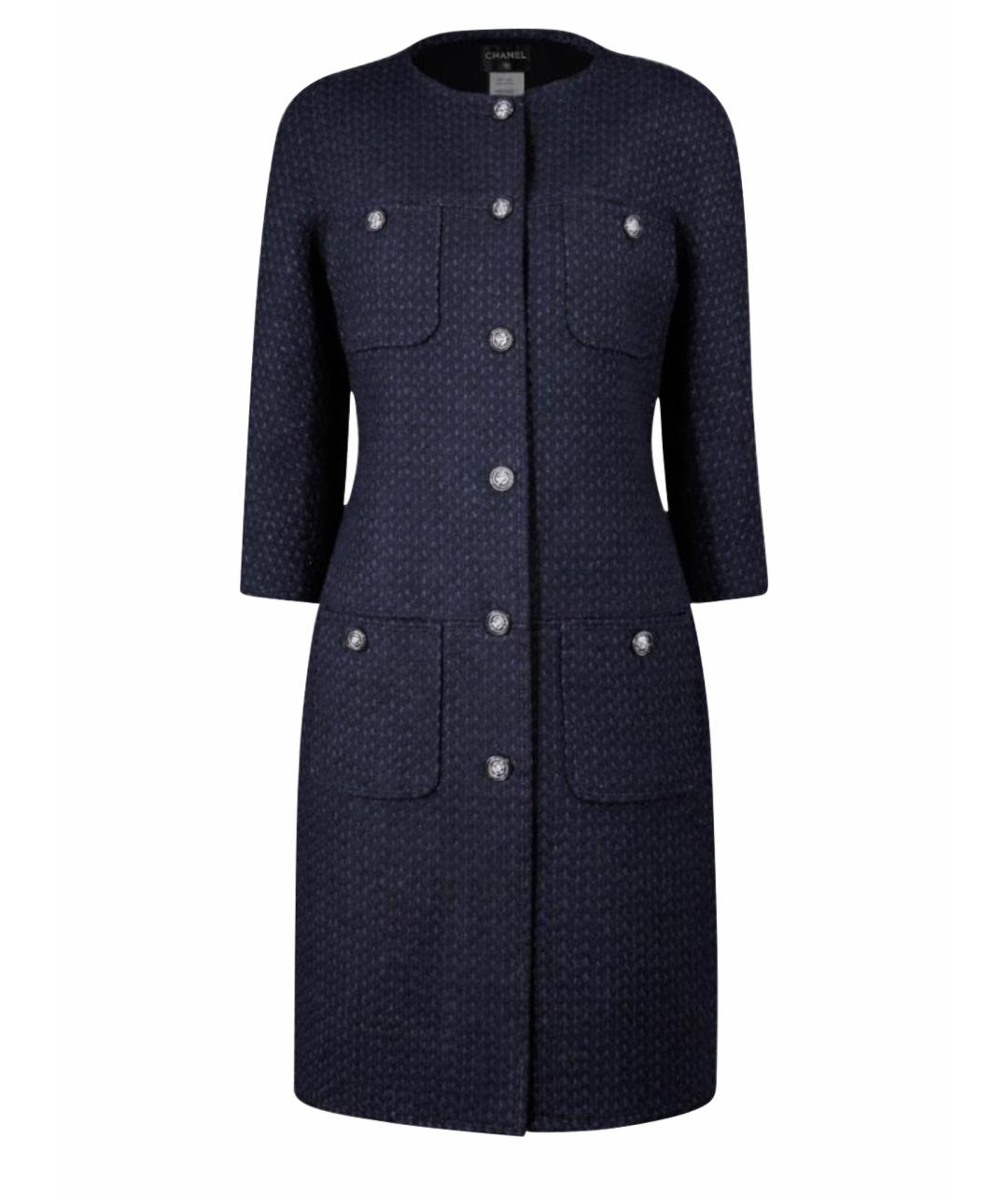CHANEL Твидовое пальто, фото 1