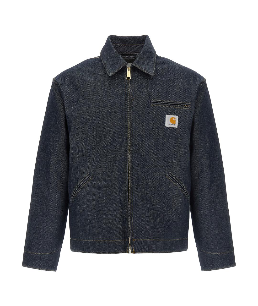 CARHARTT WIP Синяя хлопковая куртка, фото 1