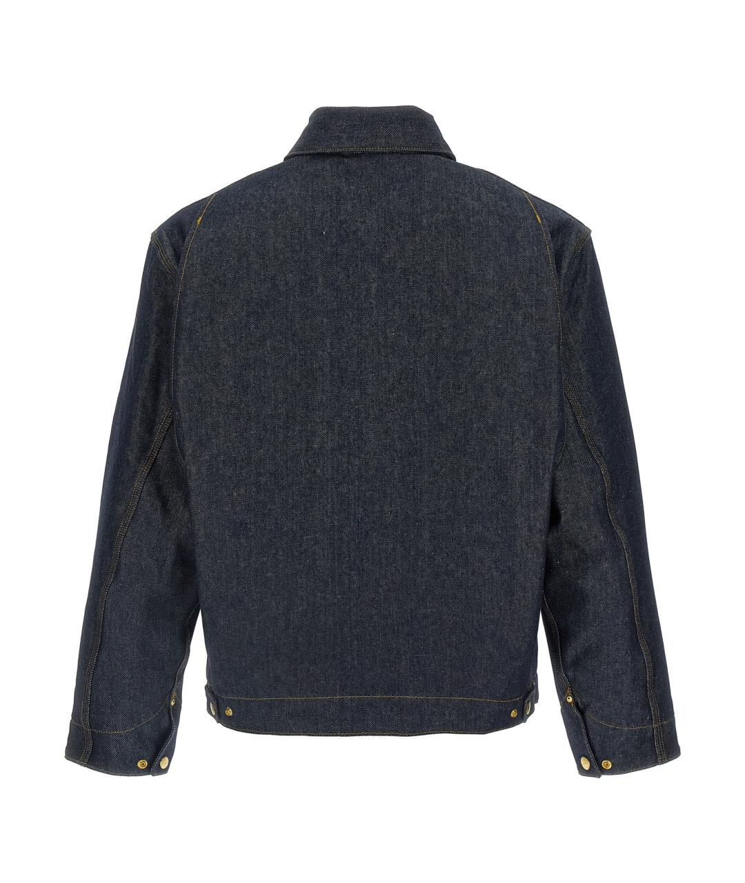 CARHARTT WIP Синяя хлопковая куртка, фото 2