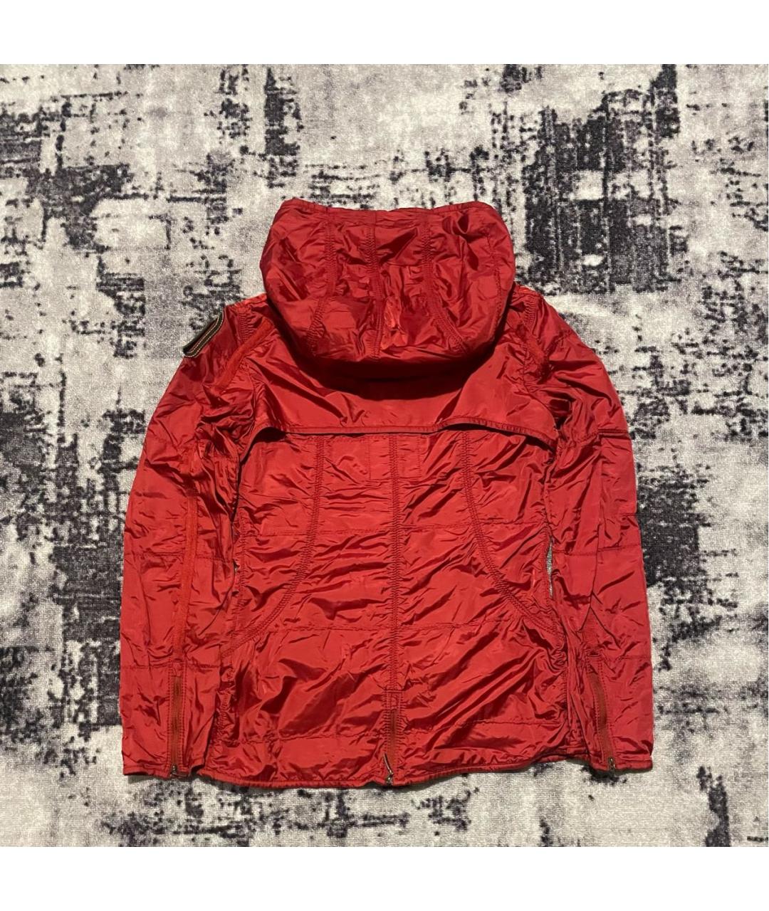 PARAJUMPERS Бордовая хлопковая куртка, фото 2