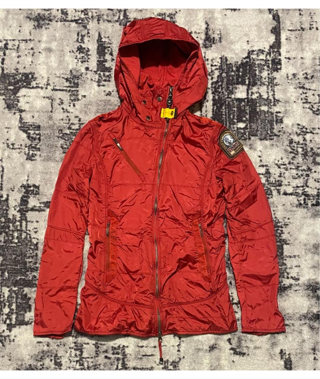 PARAJUMPERS Бордовая хлопковая куртка, фото 9