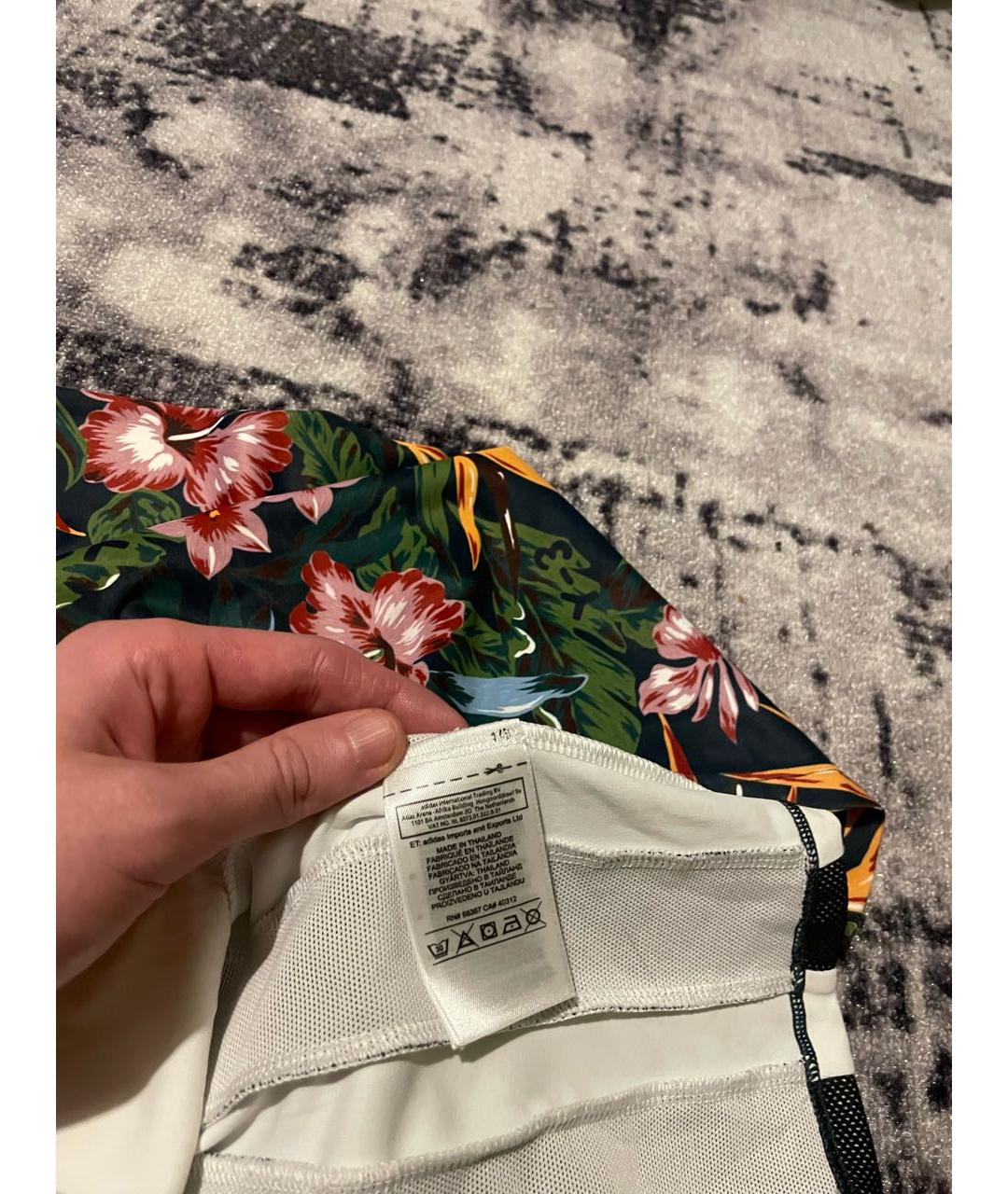 Y-3 Мульти полиэстеровое платье, фото 8