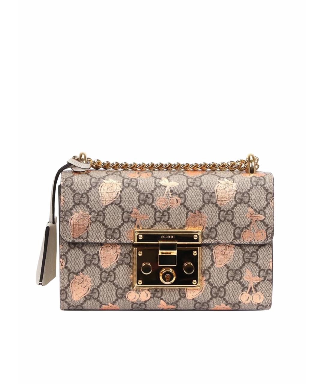 GUCCI Бежевая сумка через плечо, фото 1