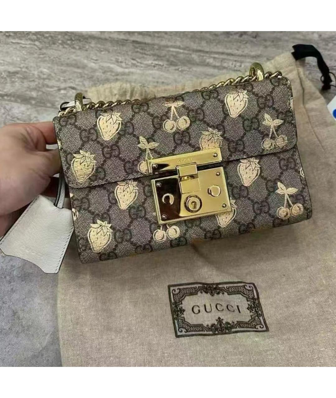 GUCCI Бежевая сумка через плечо, фото 2