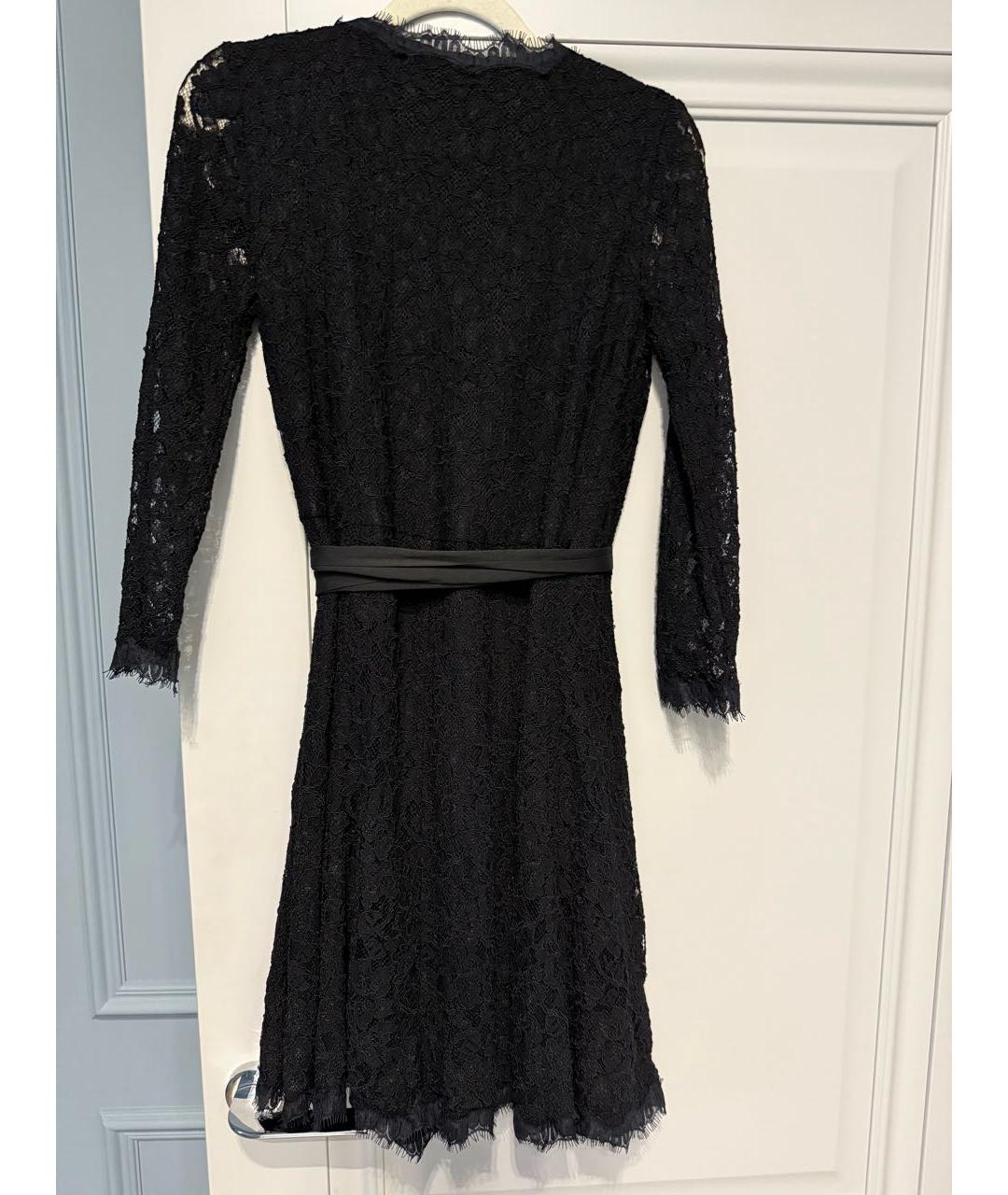 DIANE VON FURSTENBERG Черное коктейльное платье, фото 2