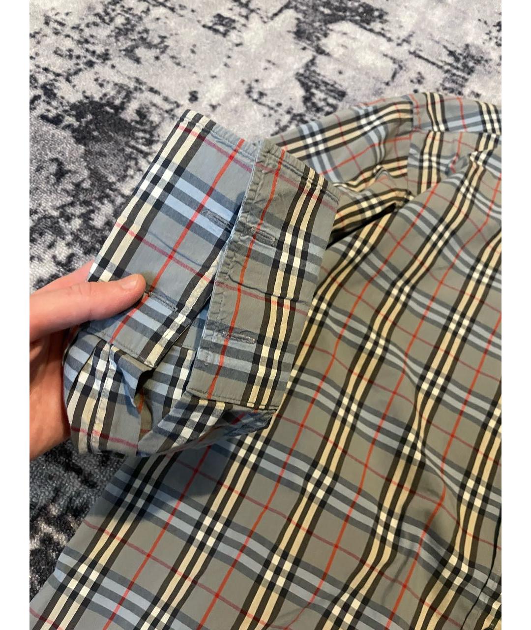 BURBERRY Мульти хлопковая классическая рубашка, фото 3