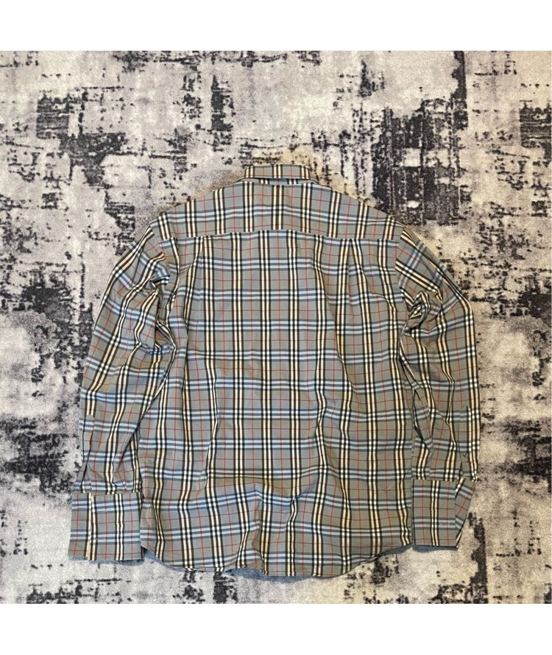 BURBERRY Мульти хлопковая классическая рубашка, фото 2