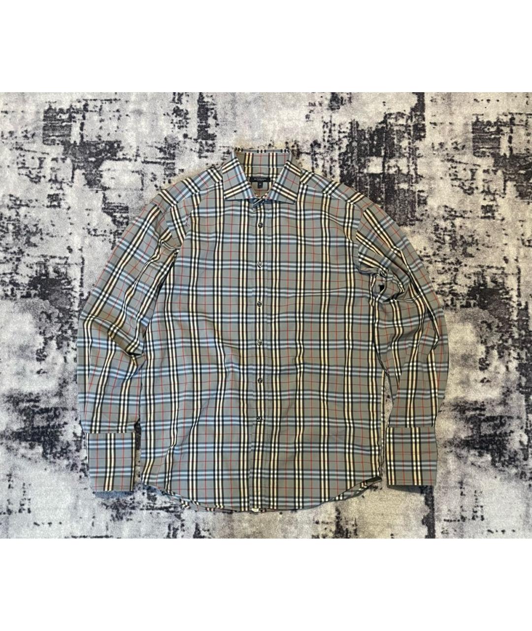 BURBERRY Мульти хлопковая классическая рубашка, фото 7