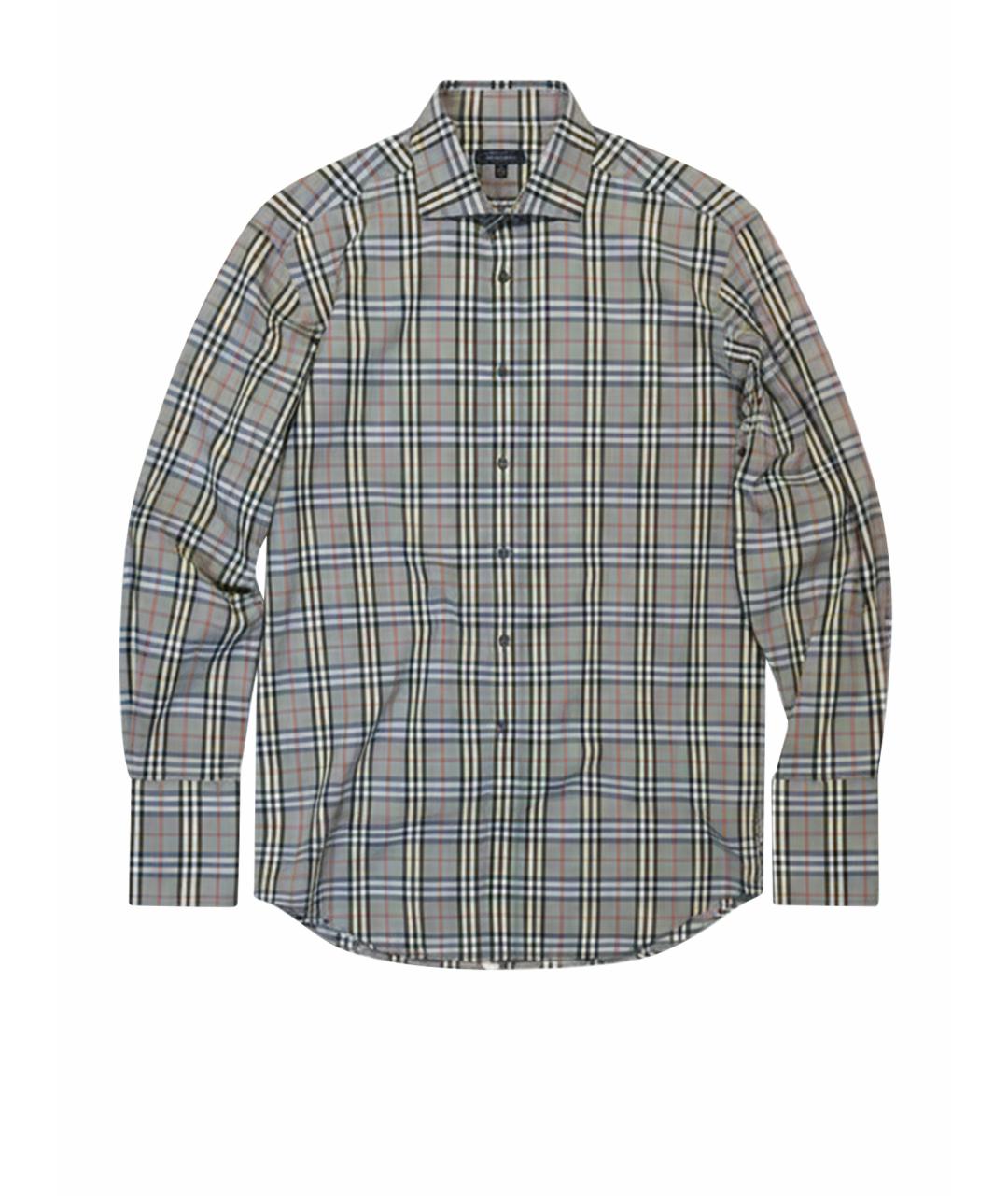 BURBERRY Мульти хлопковая классическая рубашка, фото 1