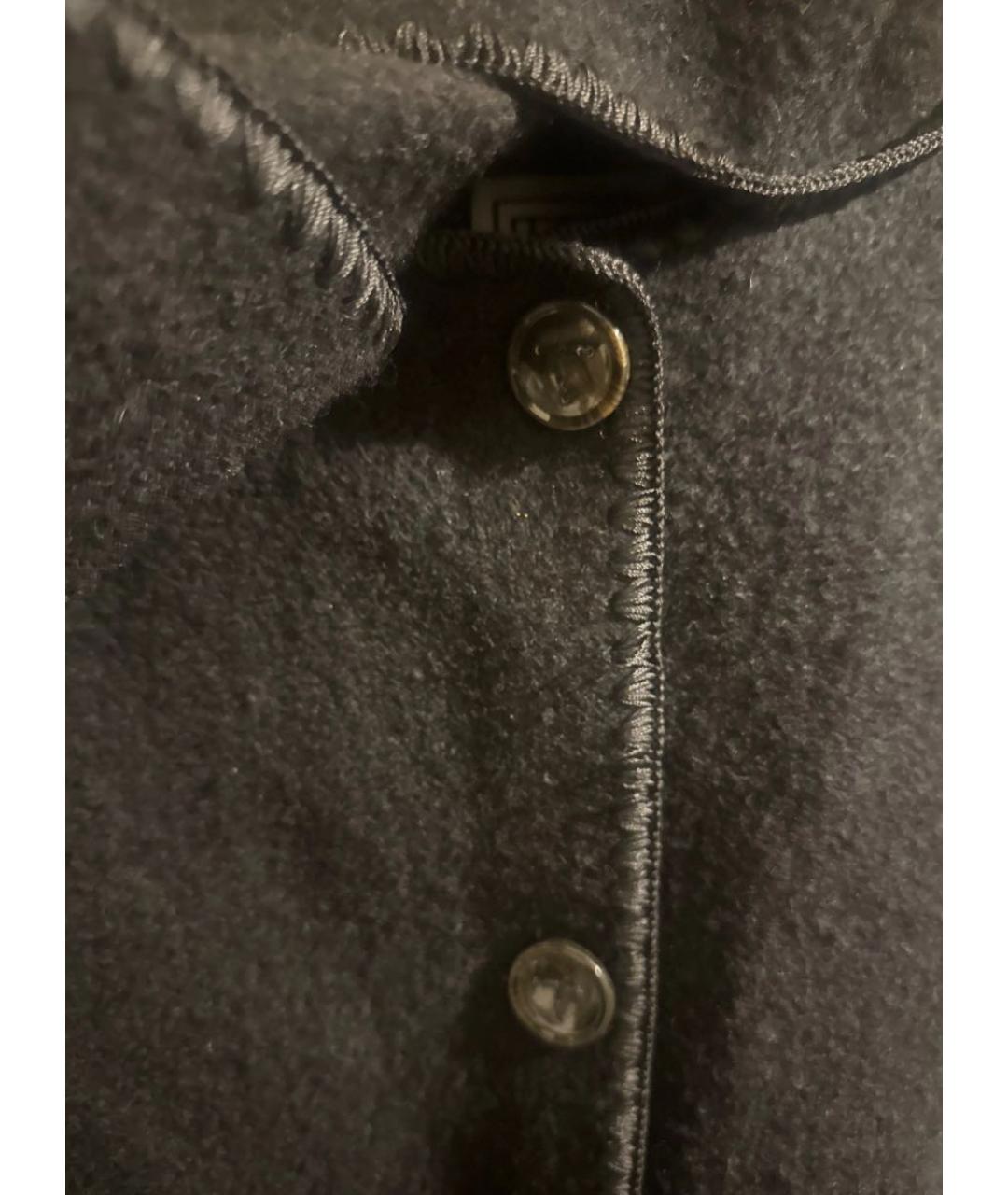 TOTEME Черное шерстяное пальто, фото 3