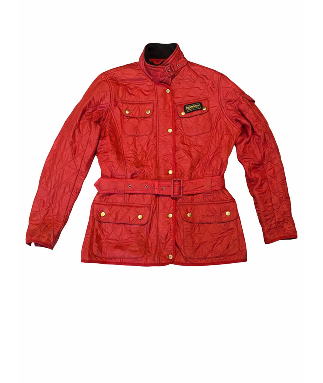 BARBOUR Красная хлопковая куртка, фото 1