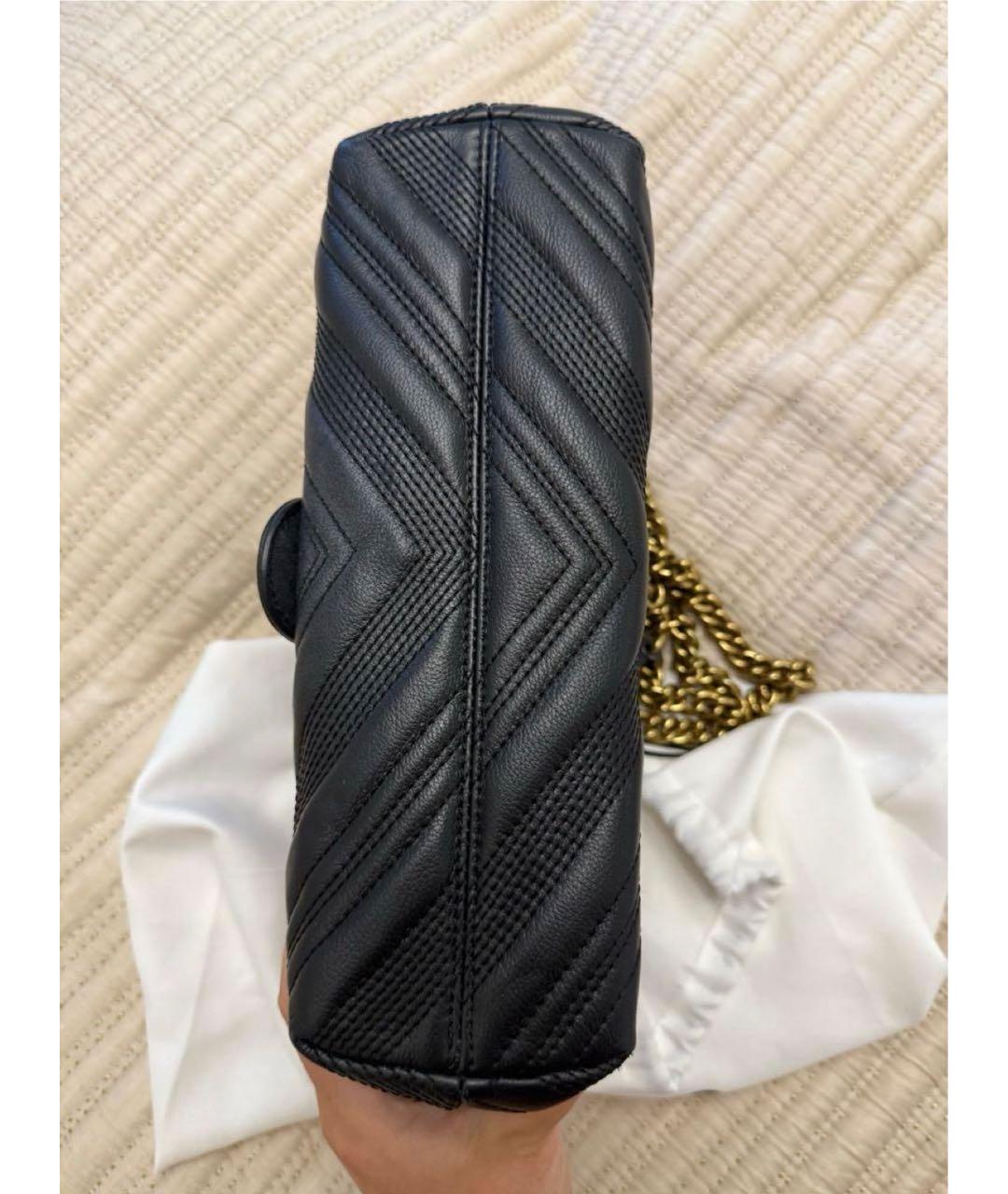 PINKO Черная кожаная сумка через плечо, фото 7