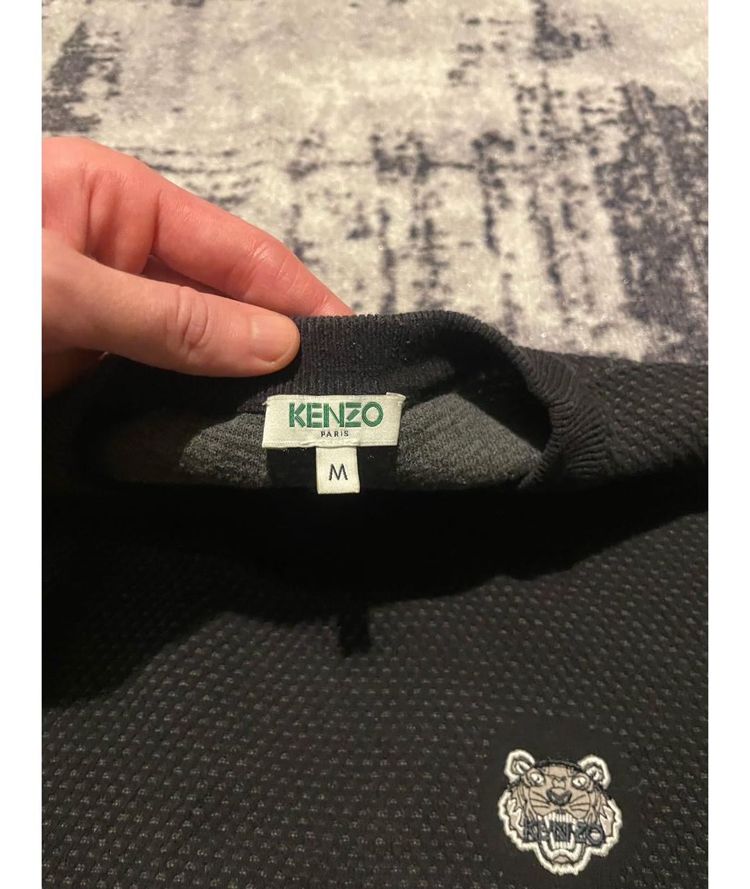 KENZO Мульти хлопковый джемпер / свитер, фото 4