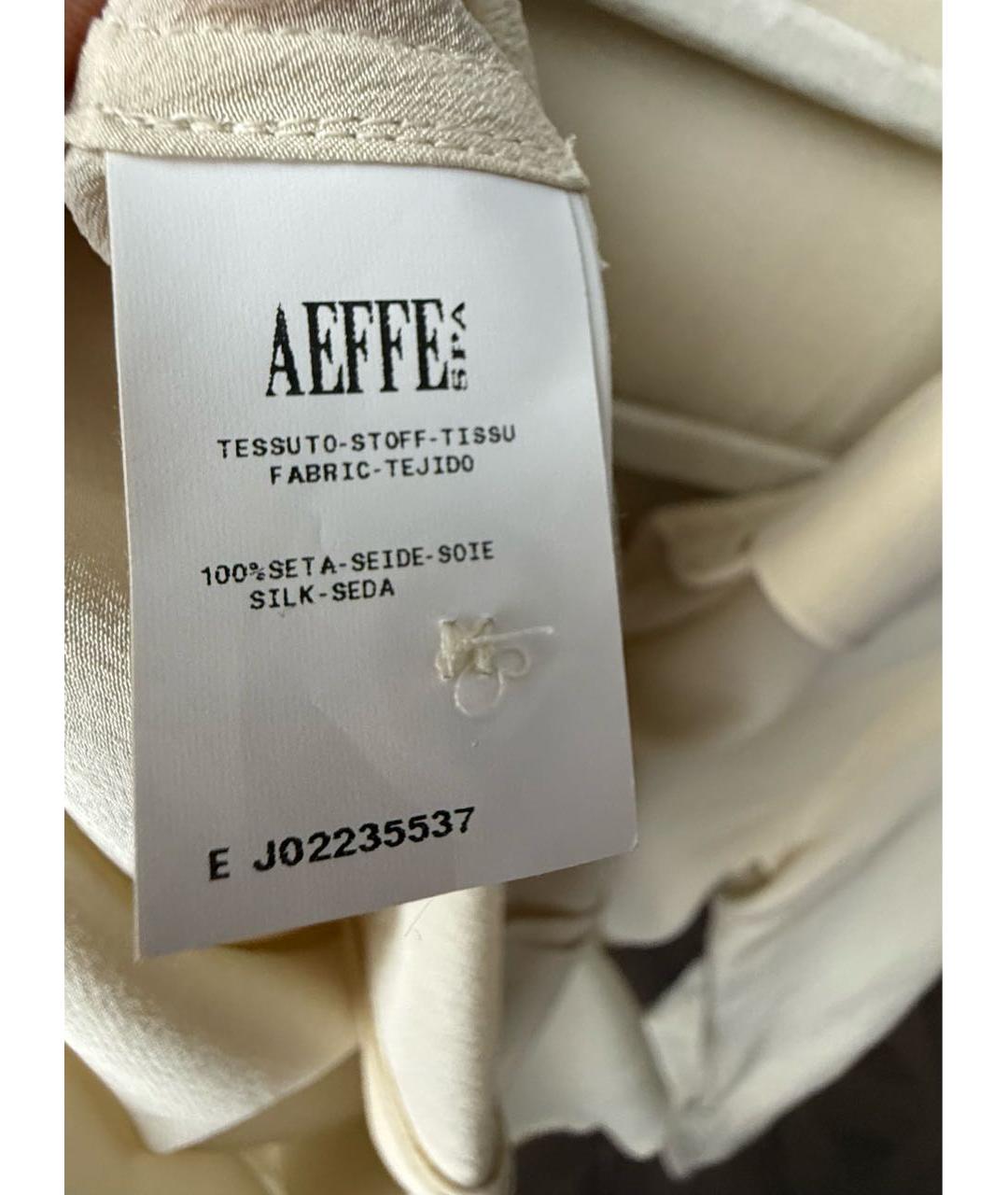 MOSCHINO Желтая шелковая рубашка, фото 5