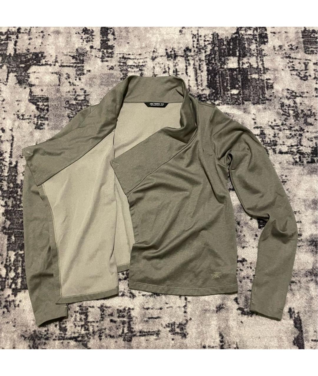 ARCTERYX Антрацитовый полиэстеровый кардиган, фото 3