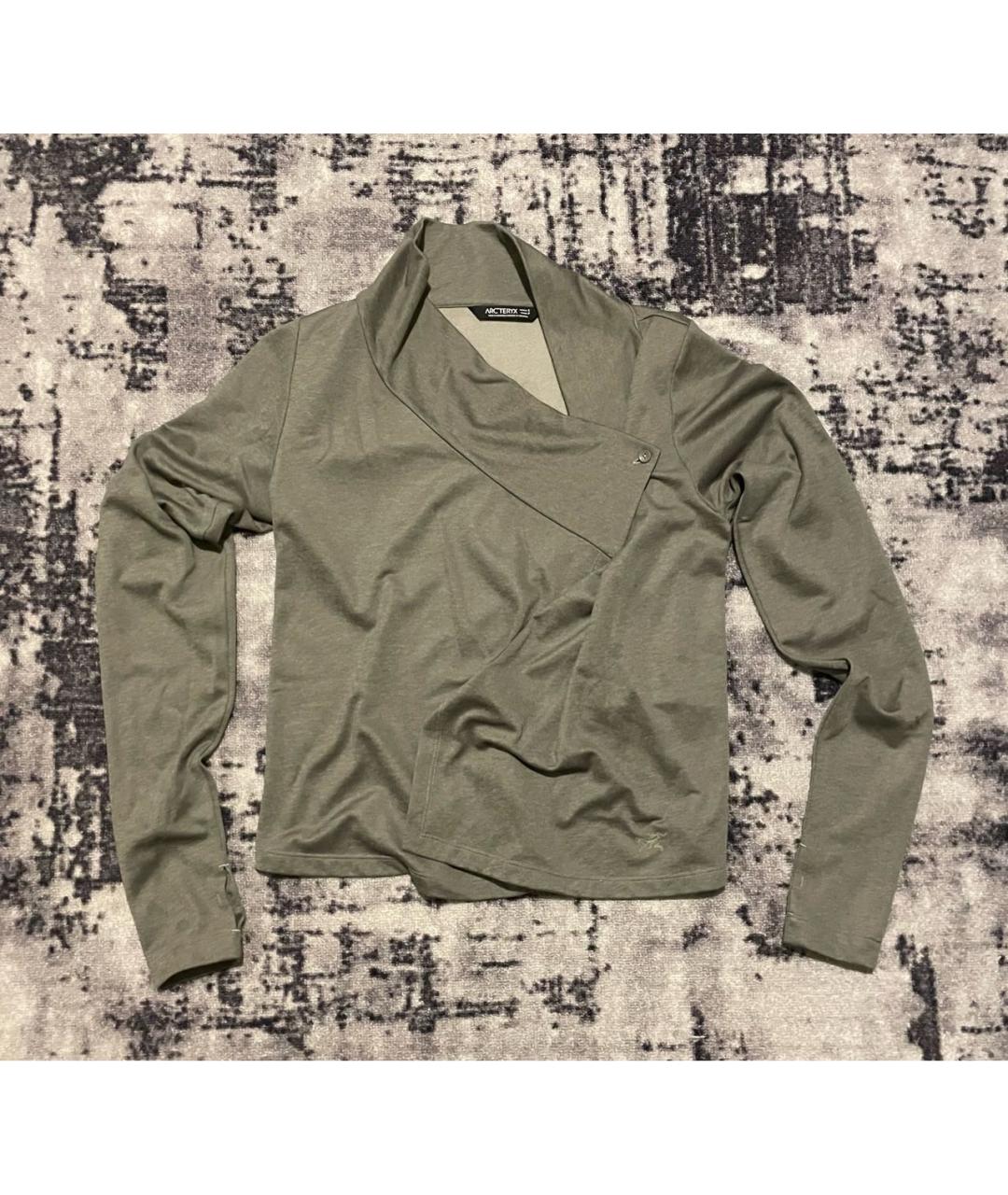 ARCTERYX Антрацитовый полиэстеровый кардиган, фото 9