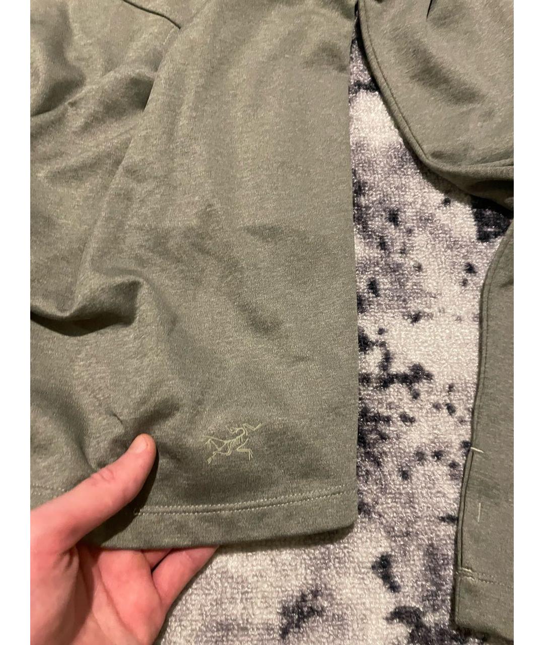 ARCTERYX Антрацитовый полиэстеровый кардиган, фото 4