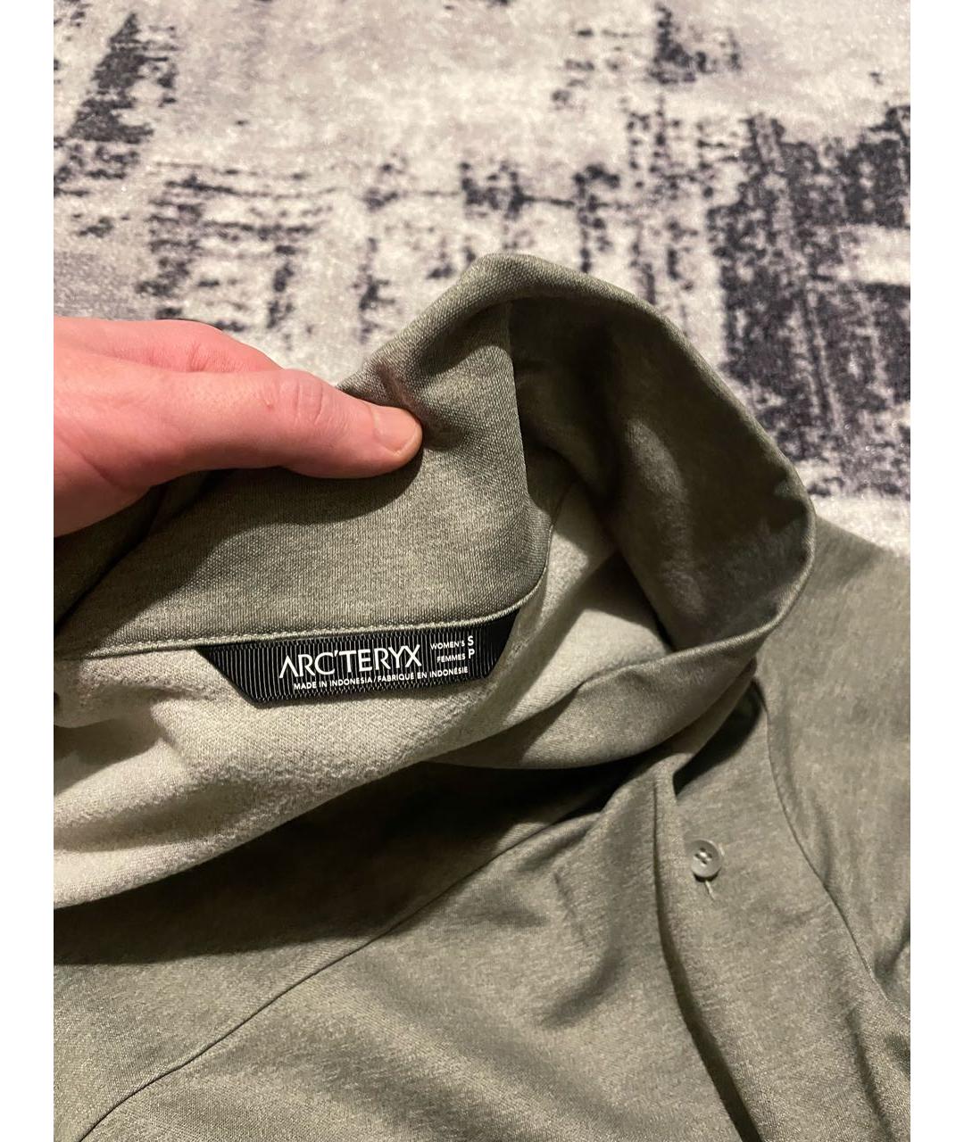 ARCTERYX Антрацитовый полиэстеровый кардиган, фото 6