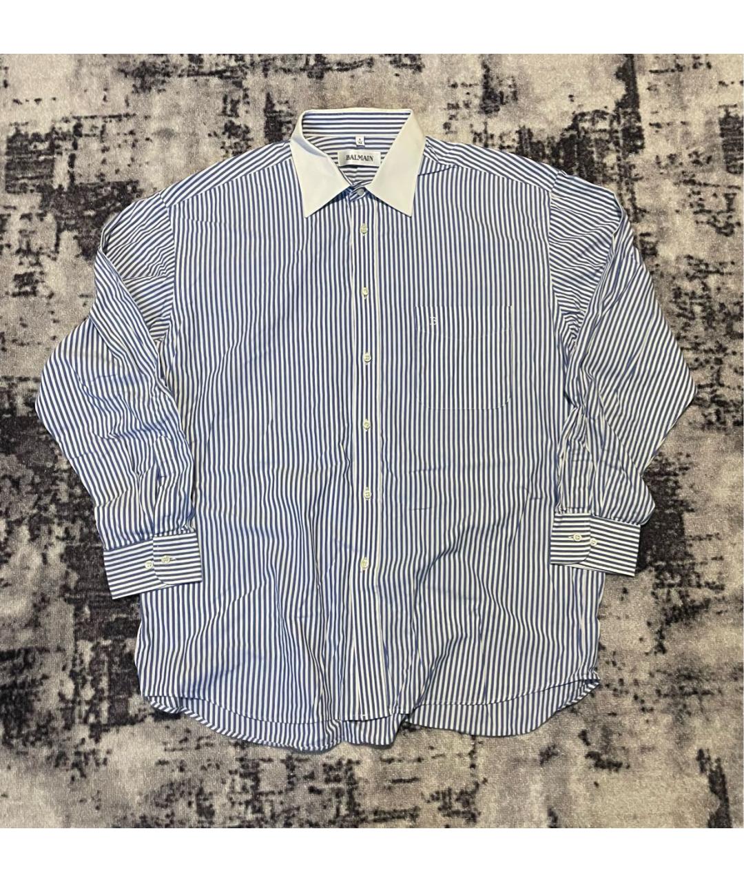 BALMAIN Мульти хлопковая классическая рубашка, фото 7
