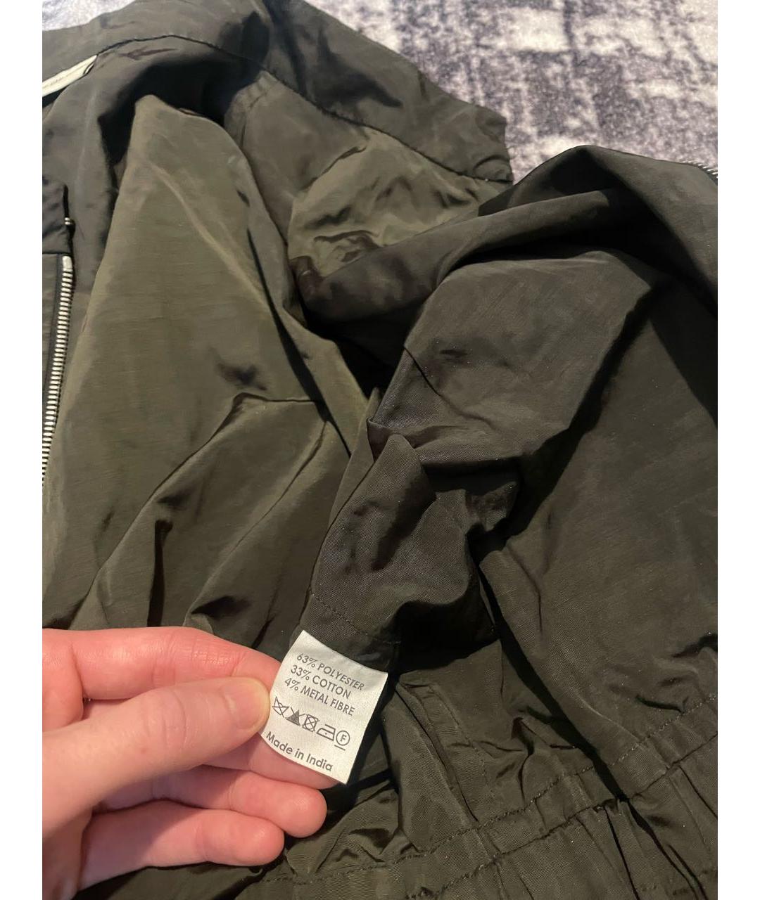 DRIES VAN NOTEN Черная хлопковая куртка, фото 7