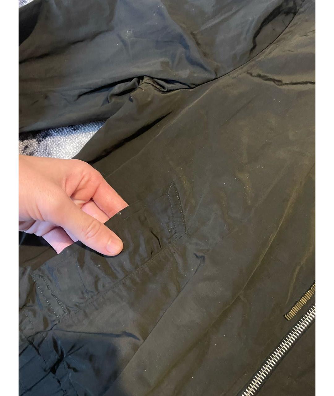 DRIES VAN NOTEN Черная хлопковая куртка, фото 4