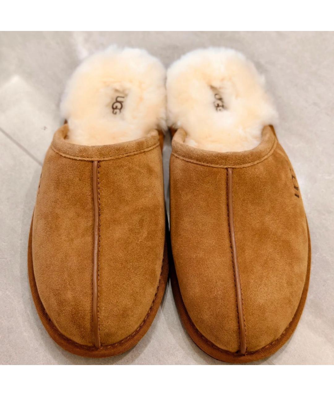 UGG AUSTRALIA Коричневые замшевые мюли, фото 6