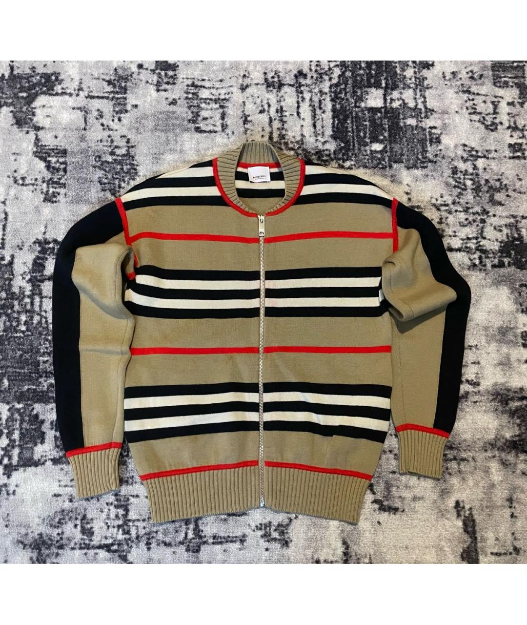 BURBERRY Мульти кашемировый кардиган, фото 9