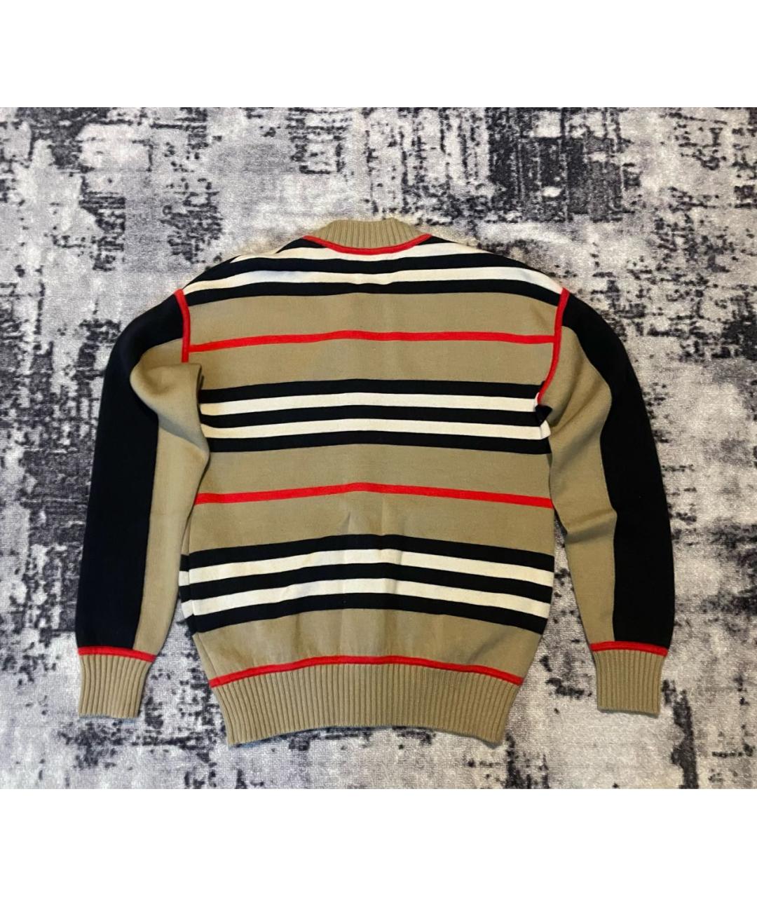 BURBERRY Мульти кашемировый кардиган, фото 2