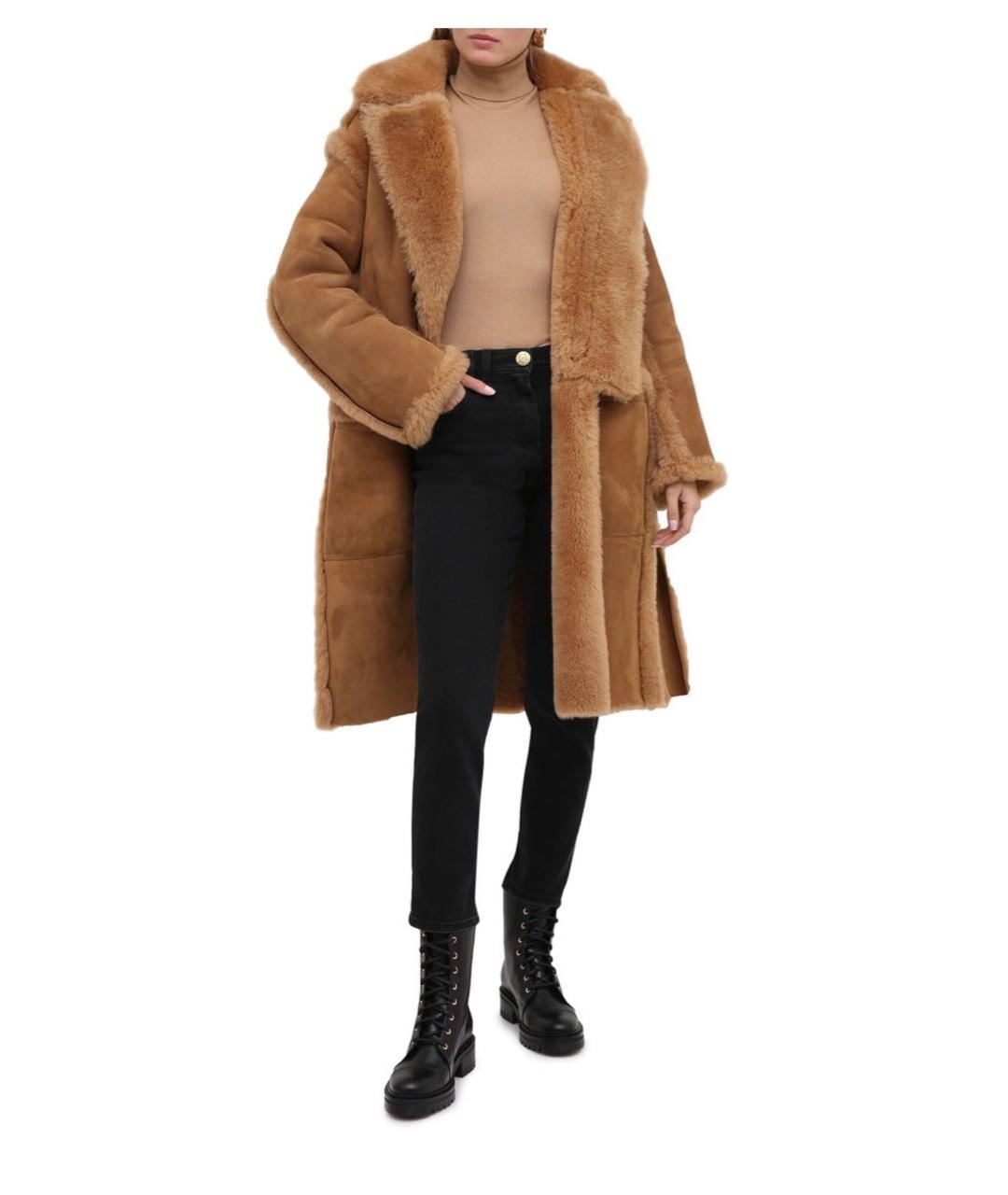 TOM FORD Коричневая меховая дубленка, фото 2