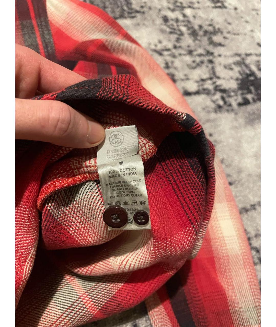 STUSSY Мульти хлопковая кэжуал рубашка, фото 7