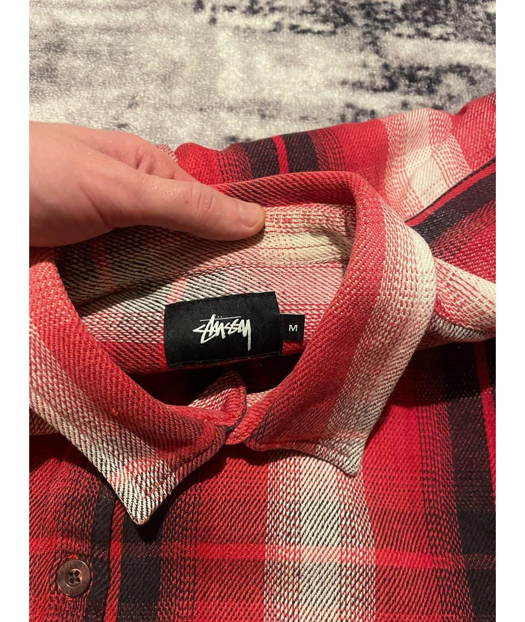 STUSSY Мульти хлопковая кэжуал рубашка, фото 4