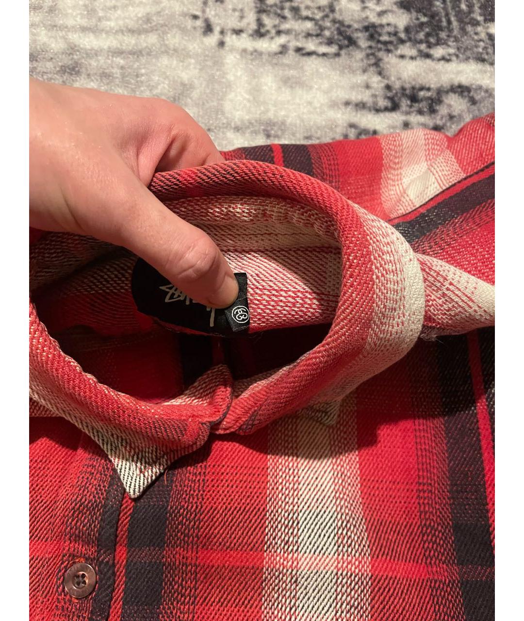 STUSSY Мульти хлопковая кэжуал рубашка, фото 5