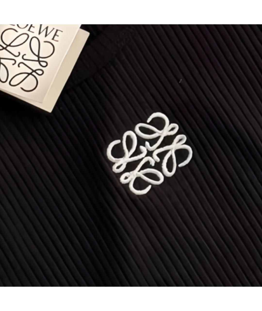 LOEWE Черное повседневное платье, фото 7