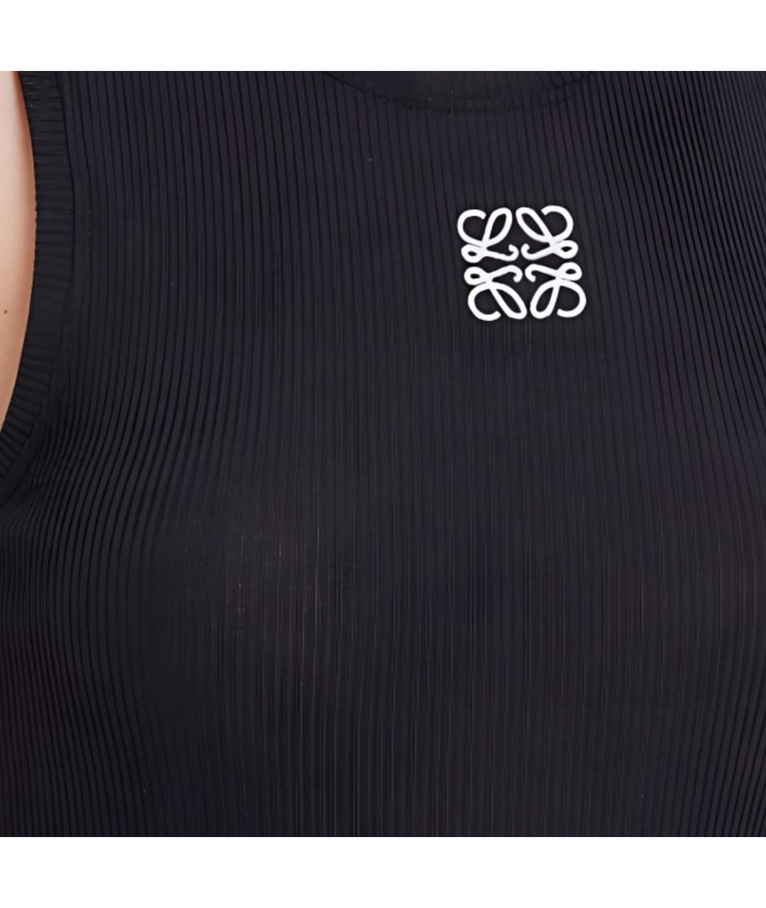 LOEWE Черное повседневное платье, фото 5