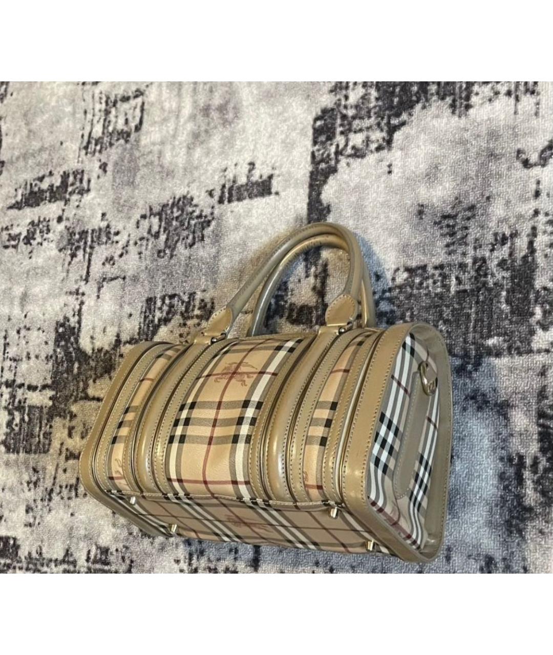 BURBERRY Мульти кожаная сумка с короткими ручками, фото 9