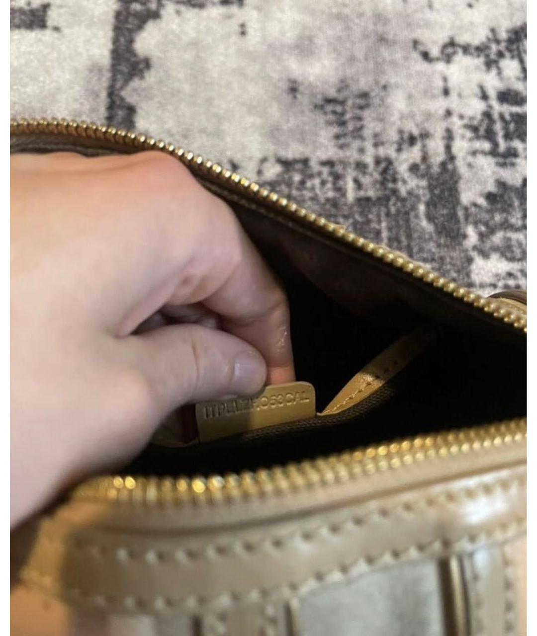 BURBERRY Мульти кожаная сумка с короткими ручками, фото 6