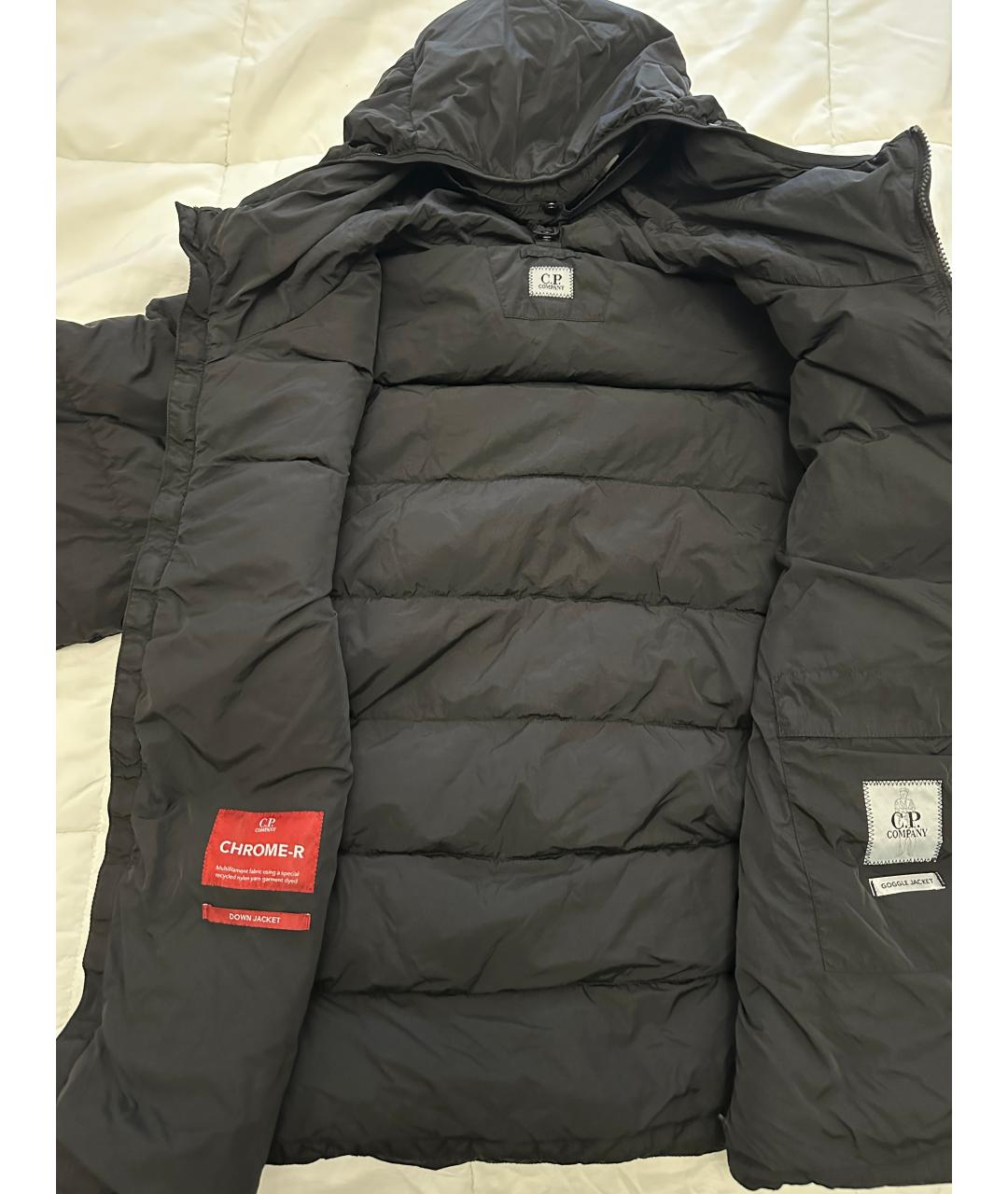 CP COMPANY Черная полиамидовая куртка, фото 2