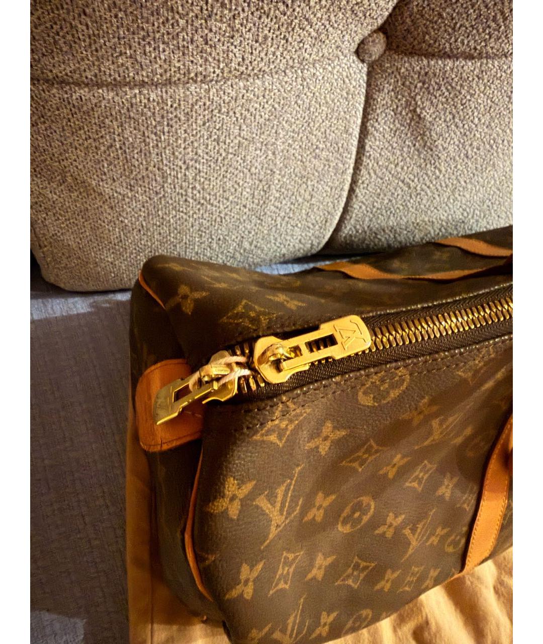 LOUIS VUITTON Коричневая дорожная/спортивная сумка, фото 2