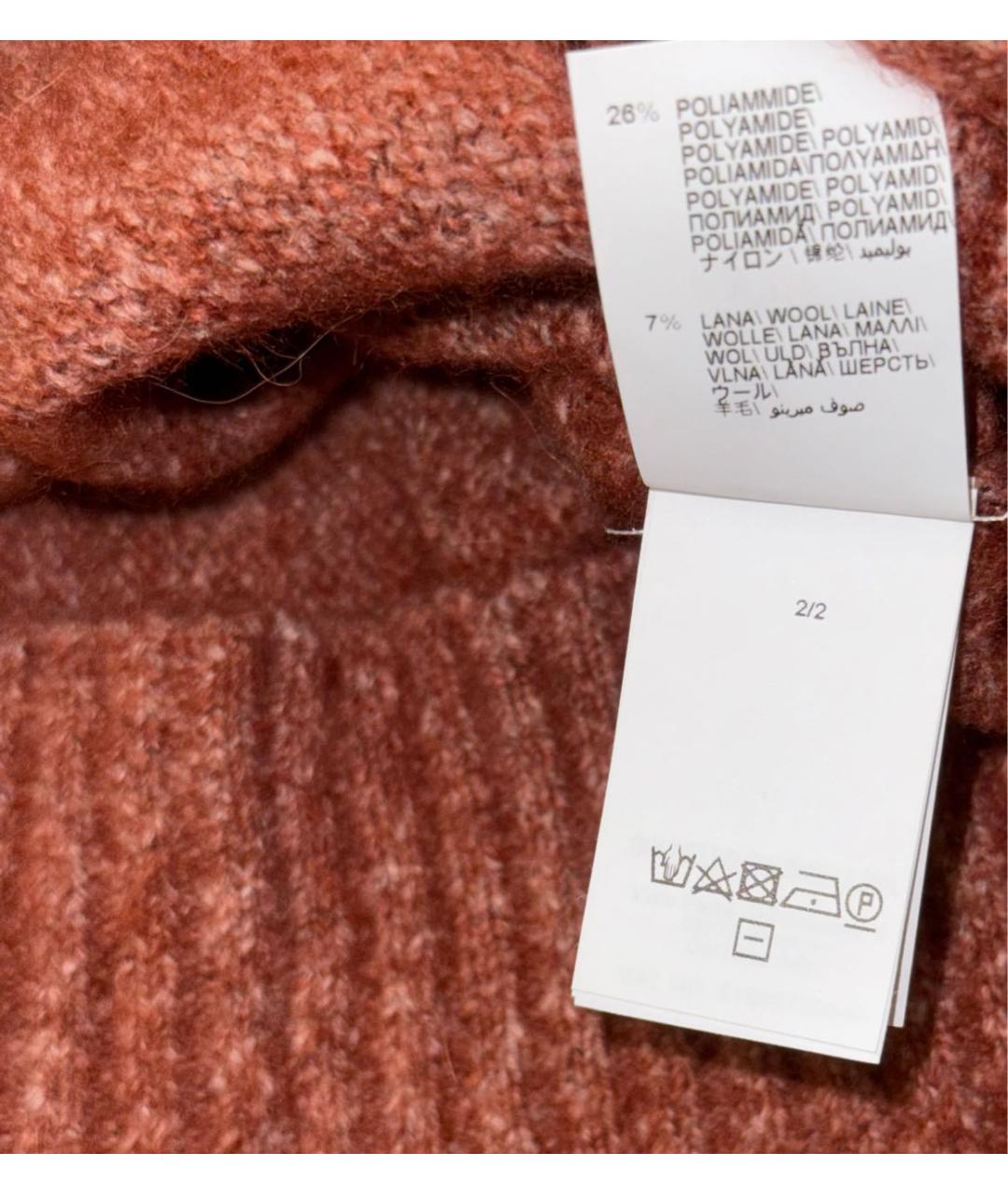 BRUNELLO CUCINELLI Бордовый джемпер / свитер, фото 6