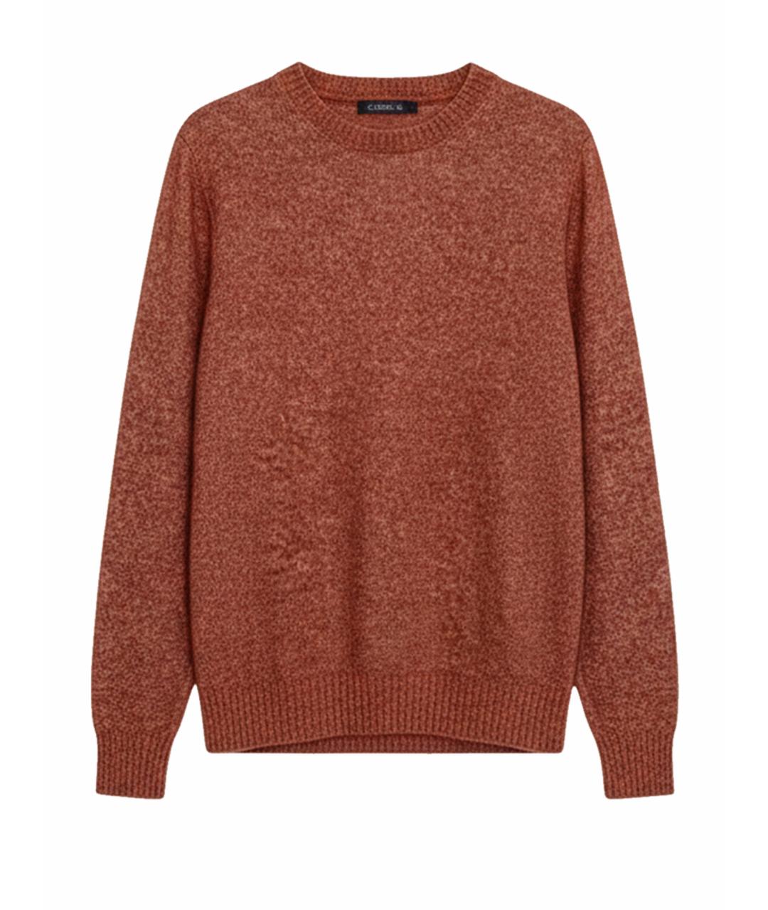 BRUNELLO CUCINELLI Бордовый джемпер / свитер, фото 1