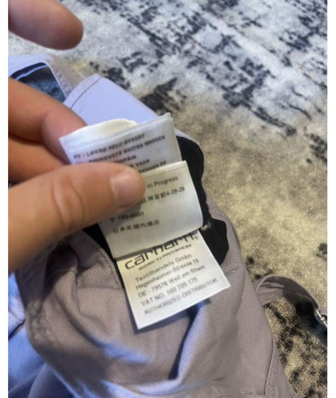 CARHARTT WIP Фуксия хлопковый комбинезон, фото 6