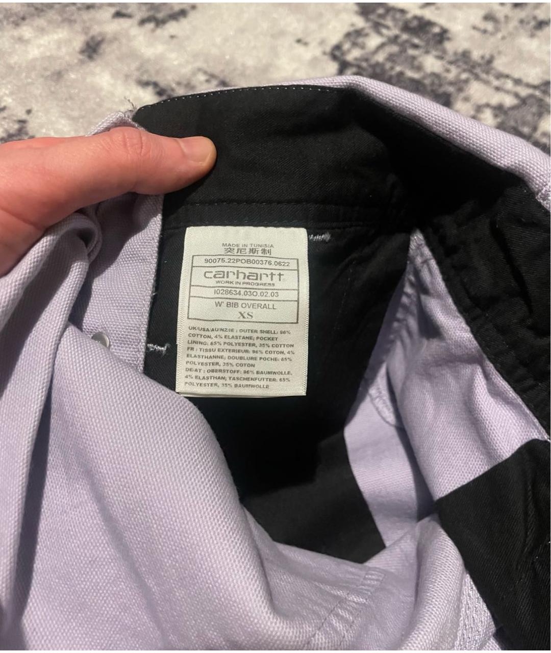 CARHARTT WIP Фуксия хлопковый комбинезон, фото 6